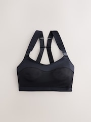 Black Zero Bounce High Impact Sports Bra - Image 10 of 13