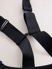 Black Zero Bounce High Impact Sports Bra - Image 12 of 13