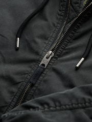 Superdry Grey Military MA1 Bomber Jacket - Image 5 of 5