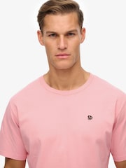 Superdry Pink Essentials Relaxed T-Shirt - Image 4 of 5
