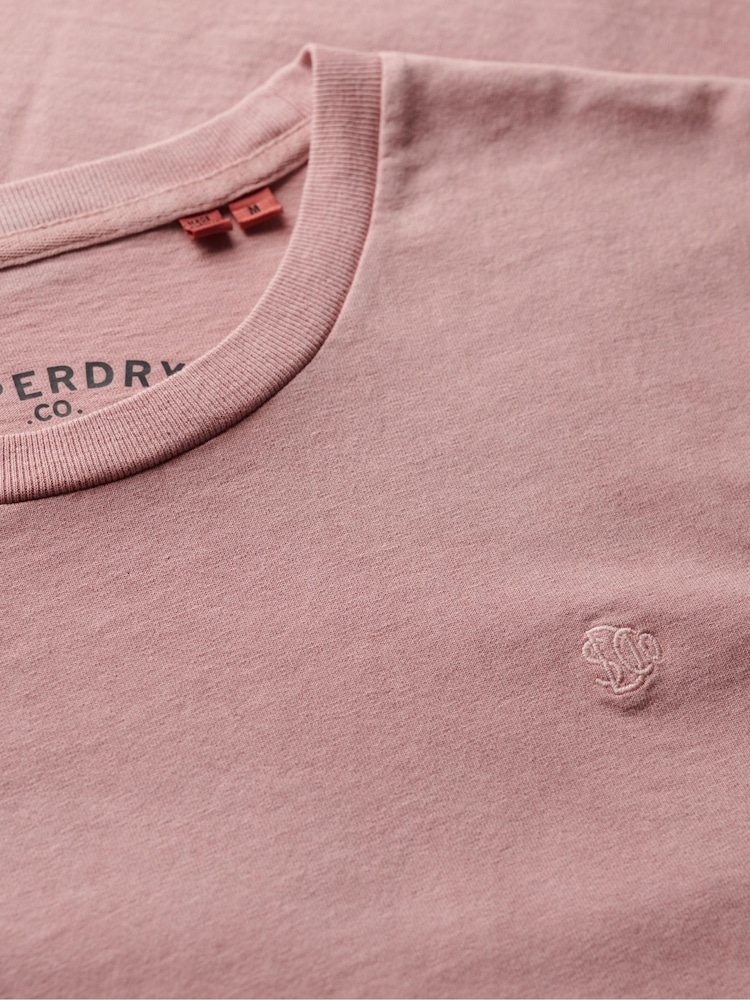 Superdry Pink Essentials Relaxed T-Shirt - Image 5 of 5