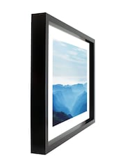 Brookpace Lascelles Multi Black Hand made in UK 'Morning Mist I' Photographic Wall Art In A Modern Matte Finish Box Frame  81 X 61Cm - Image 3 of 4