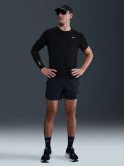 Nike Black Miler Breathe Dri-FIT Running T-Shirt - Image 1 of 6