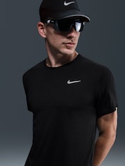 Nike Black Miler Breathe Dri-FIT Running T-Shirt - Image 3 of 6