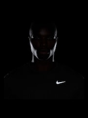 Nike Black Miler Breathe Dri-FIT Running T-Shirt - Image 6 of 6