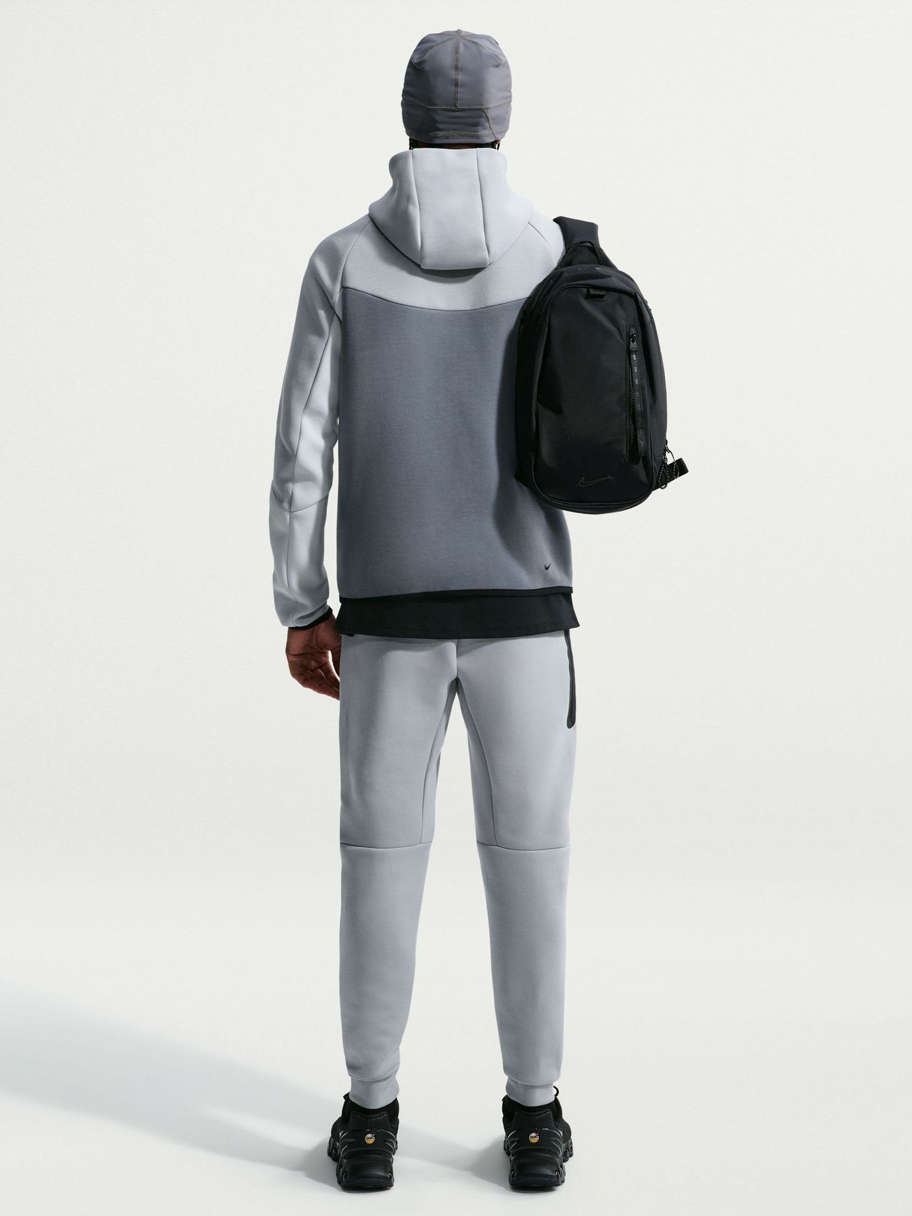 Buy Nike Smoke Grey Tech Fleece Zip Through Hoodie from Next Romania