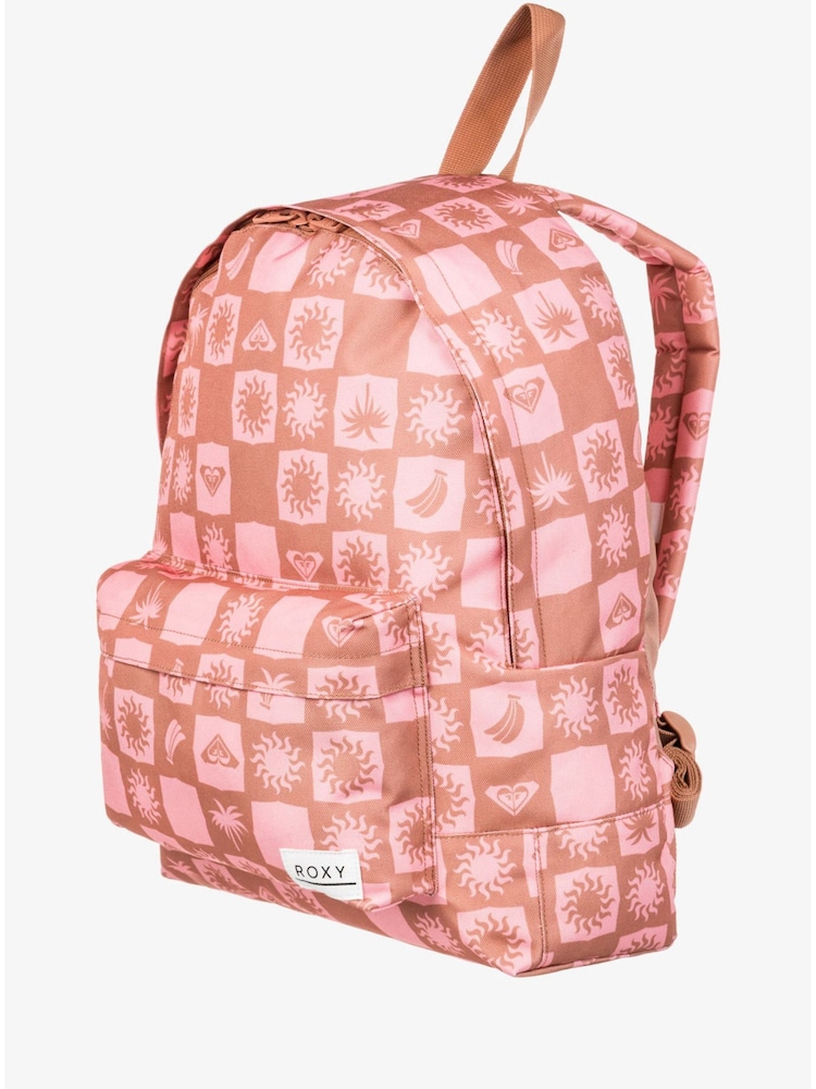 Roxy Sugar Pink Sugar Baby Print Backpack - Image 2 of 4 Roxy Sugar Pink Sugar Baby Print Backpack - Image 2 of 4