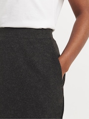JD Williams Grey Wool Look Full Maxi Skirt - Image 3 of 4