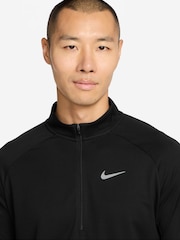 Nike Black Miler Dri-FIT Half Zip Running Top - Image 3 of 3