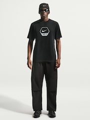 Nike Chrome Black Sportswear Graphic T-Shirt - Image 1 of 5