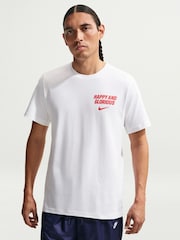 Nike White England Pride Logo Graphic T-Shirt - Image 3 of 5
