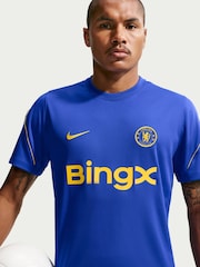 Nike Blue Crystal Chelsea FC Strike T-Shirt - Image 3 of 5