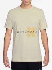 Nike Brown Sportswear T-Shirt - Image 3 of 3