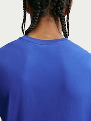 Nike Blue Chelsea FC Crest Graphic T-Shirt - Image 4 of 5