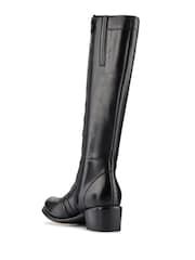 Jones Bootmaker Black Andreea Leather Long Boots - Image 3 of 5