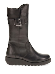 Jones Bootmaker Black Edita Leather Calf Boots - Image 1 of 5