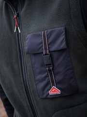 Verde - Sealskinz Wreningham Mens Polar Fleece Gilet - Imagem 4 de 6