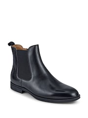Jones Bootmaker Black Gibson Leather Chelsea Boots - Image 2 of 5
