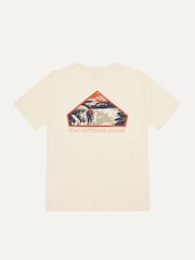 Sealskinz Cream Illington Mens Cotton Graphic T-Shirt - Image 6 of 6