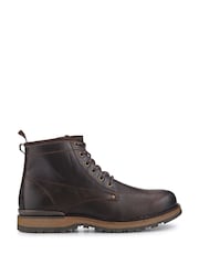 Jones Bootmaker Brown Ealing Leather Ankle Boots - Image 1 of 5
