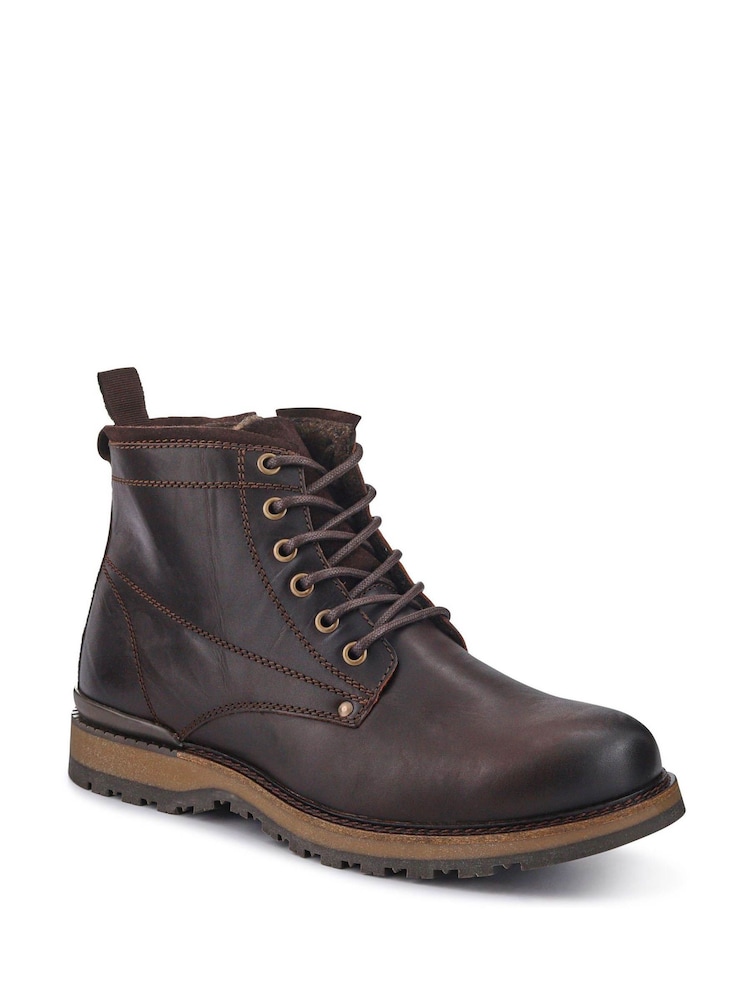 Jones Bootmaker Brown Ealing Leather Ankle Boots - Image 2 of 5 Jones Bootmaker Brown Ealing Leather Ankle Boots - Image 2 of 5