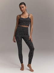 Polka Dot Active Power Sports Leggings - Image 1 of 9