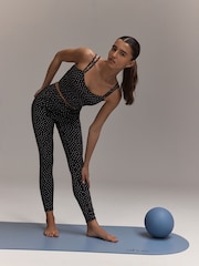 Polka Dot Active Power Sports Leggings - Image 2 of 9