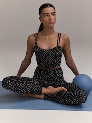 Polka Dot Active Power Cross Back Sports Bra - Image 3 of 9