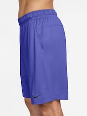 Nike Persian Violet Blue Dri-FIT Flex 9 Inch Totality Training Shorts - Image 3 of 4