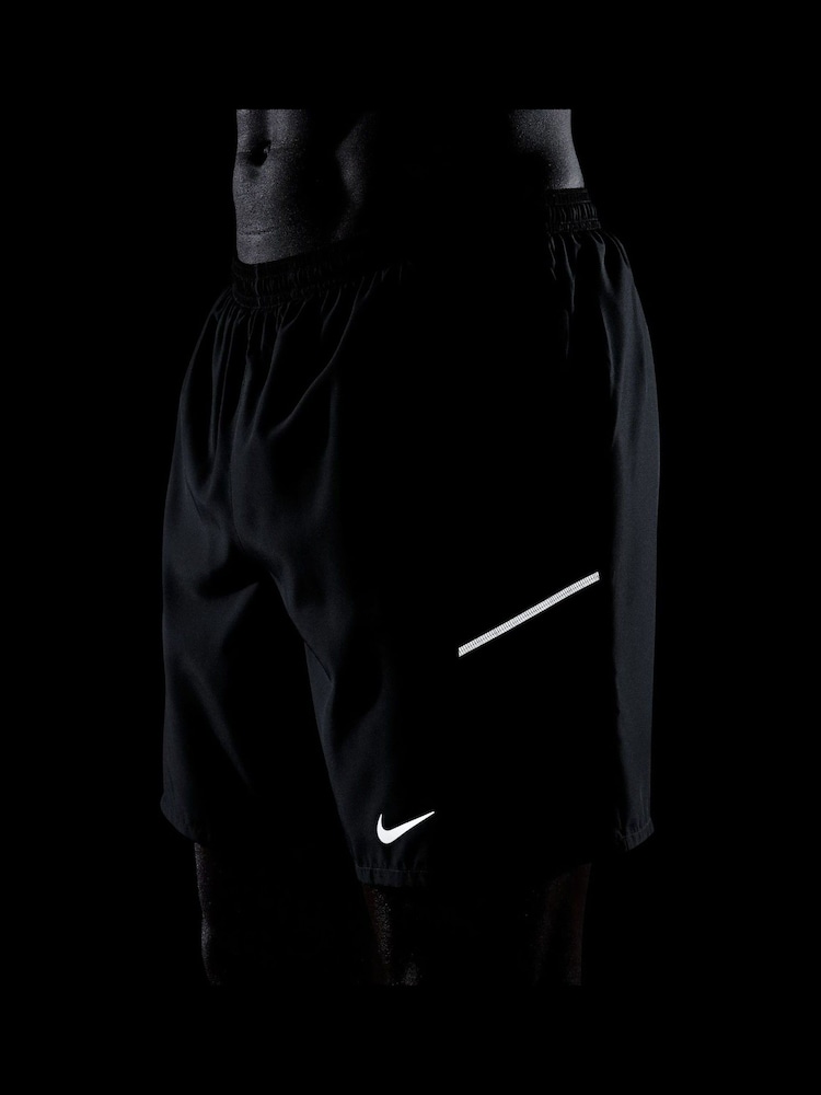 Nike Black Miler Dri-FIT 7 Inch 2-In-1 Running Shorts - Image 5 of 5