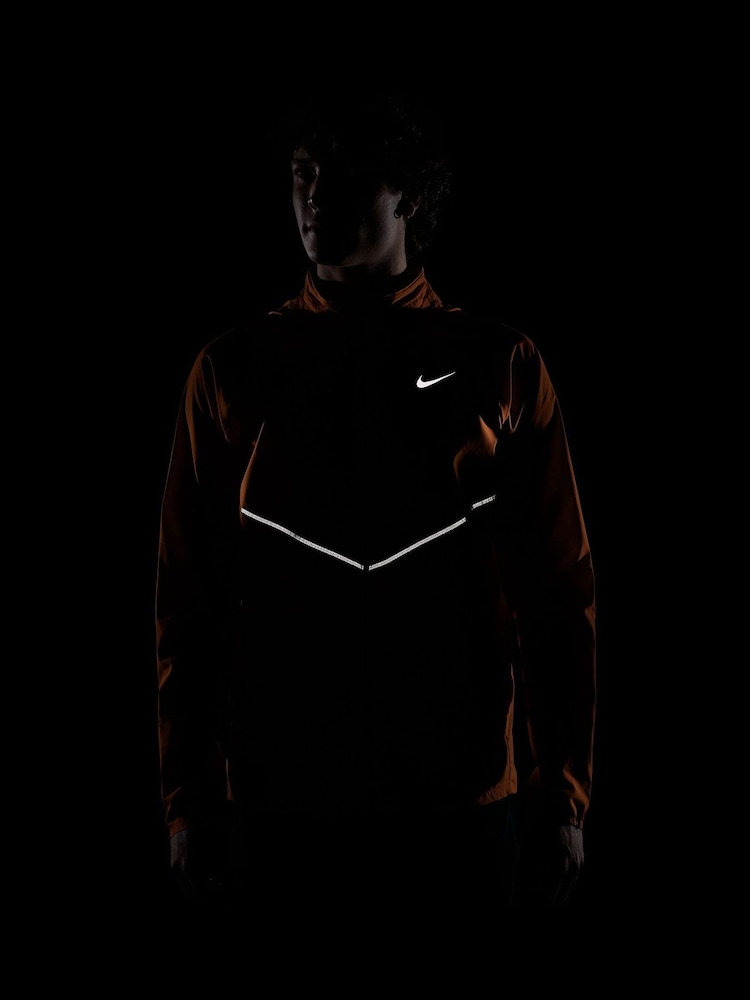 Nike Total Orange Miler UV Repel Running Jacket - Image 4 of 4