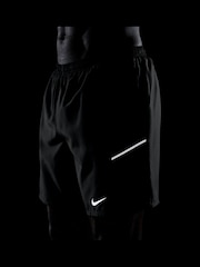 Nike Smoke Grey Miler Dri-FIT 7 Inch 2-In-1 Running Shorts - Image 5 of 5
