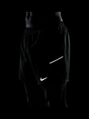 Nike Smoke Grey Miler Dri-FIT 5 Inch 2-in-1 Running Shorts - Image 5 of 5