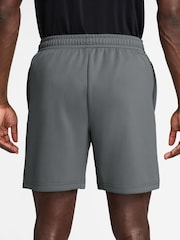Nike Smoke Grey Flex Dri-FIT 7" Fleece Training Shorts - Image 2 of 4