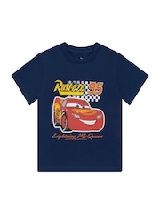 Character Blue Disney Cars Lightning McQueen T-Shirt - Image 1 of 6