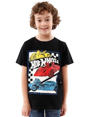 Character Black Hot Wheels T-Shirt Since 1968 - Image 6 of 9