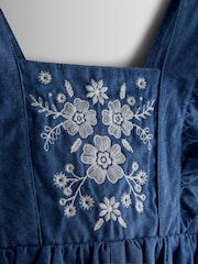 JoJo Maman Bébé Blue Jumpsuit - Image 3 of 3