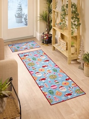 FLOORMATTERS Multi 2 Piece Let it Snow Mat and Runner Set - Image 1 of 3