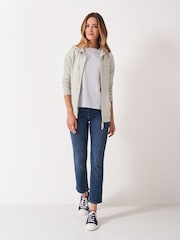Crew Clothing Company Grey Harmony Tabitha Hoodie - Image 3 of 5