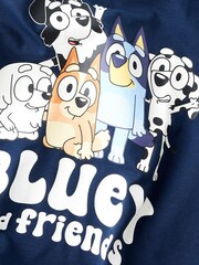 Name It Blue Bluey Top And Trouser Pyjamas Set - Image 4 of 4