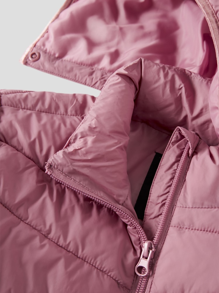 Name It Purple Hooded Puffer Jacket - Image 5 of 5 Name It Purple Hooded Puffer Jacket - Image 5 of 5