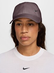 Nike Purple Dri-FIT Club Unstructured Metal Swoosh Cap - Image 1 of 6