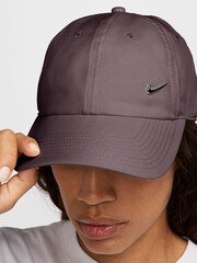 Nike Purple Dri-FIT Club Unstructured Metal Swoosh Cap - Image 4 of 6