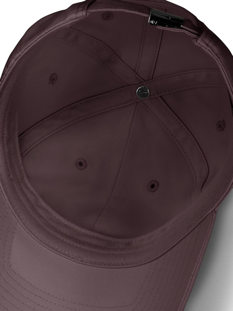 Nike Purple Dri-FIT Club Unstructured Metal Swoosh Cap - Image 6 of 6 Nike Purple Dri-FIT Club Unstructured Metal Swoosh Cap - Image 6 of 6