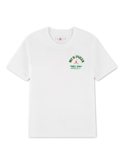 Jordan White Brand Pizza White T-Shirt - Image 1 of 3