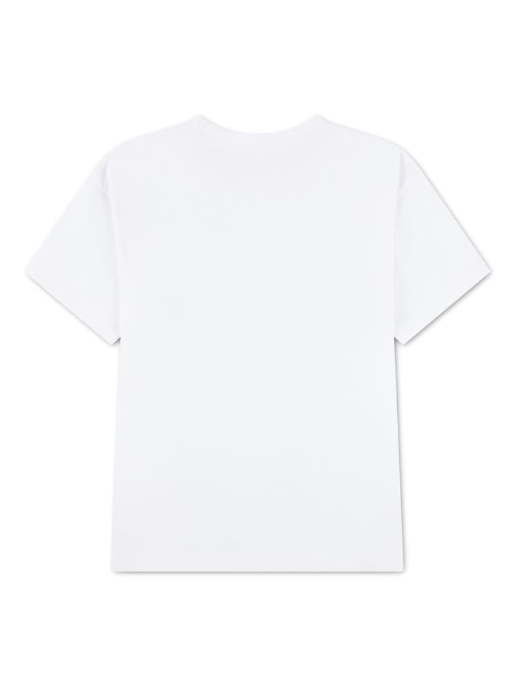Jordan White Heart Sketch T-Shirt - Image 2 of 3 Jordan White Heart Sketch T-Shirt - Image 2 of 3