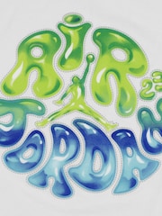 Jordan White Spr Splsh Jordan Bubble Short Sleeve T-Shirt - Image 3 of 3