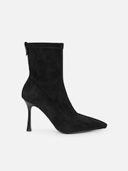 Simmi London Black Denver Stretch Ankle Boots - Image 2 of 4