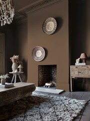 Abigail Ahern Owasco Olive 2.5 Litre Emulsion Paint - Image 1 of 8