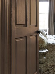 Abigail Ahern Owasco Olive 2.5 Litre Emulsion Paint - Image 5 of 8